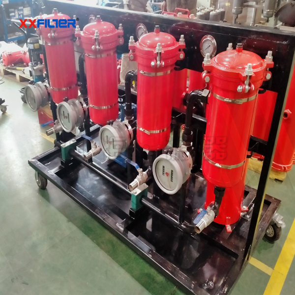 五級(jí)過濾防爆濾油機(jī)