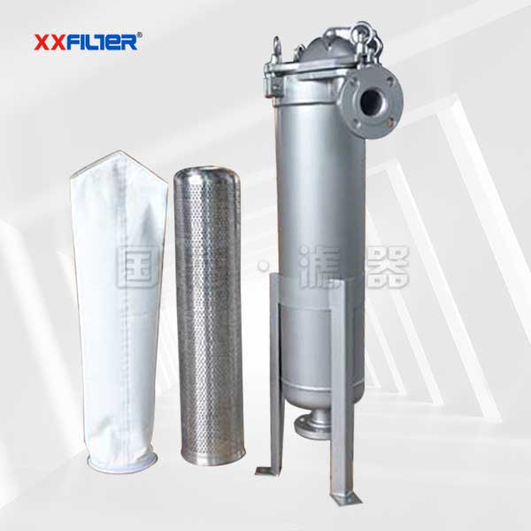 碳鋼材質(zhì)袋式保安精密過(guò)濾器