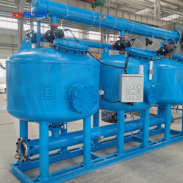 兩罐并聯全自動淺層砂過濾器