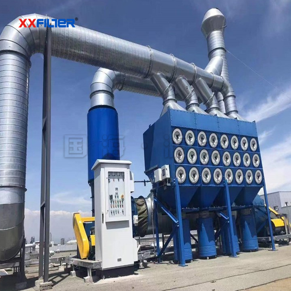 脫硫塔配套濾筒除塵器