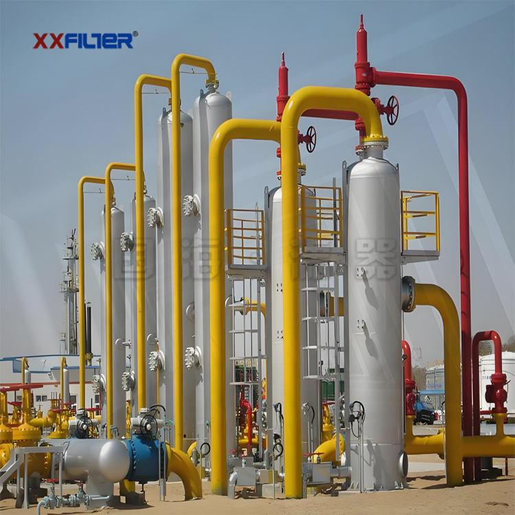 天然氣管網(wǎng)旋風(fēng)分離過(guò)濾器