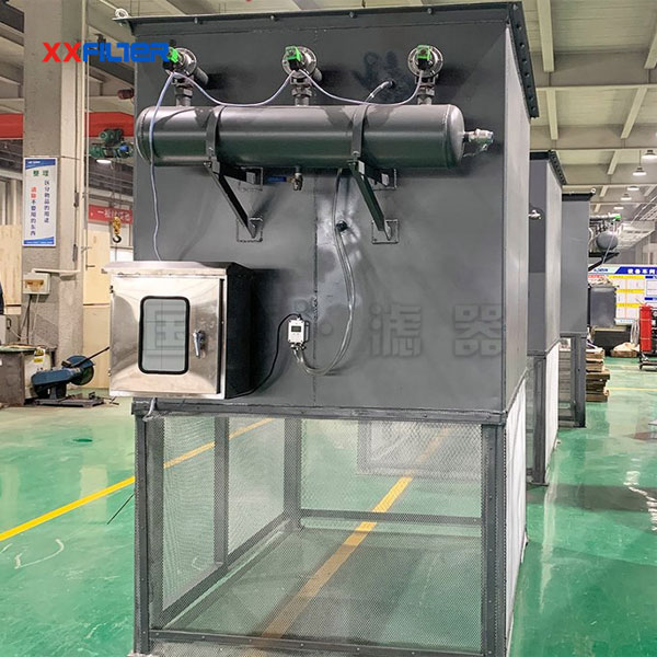  制酸項(xiàng)目焚燒單元風(fēng)機(jī)配套自潔式空氣過(guò)濾器