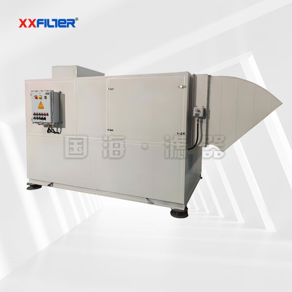 自清潔沙塵過濾機(jī)組高效除塵除砂