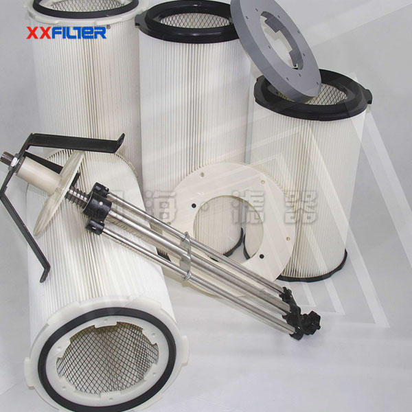 鋰電池材料生產(chǎn)除塵濾筒