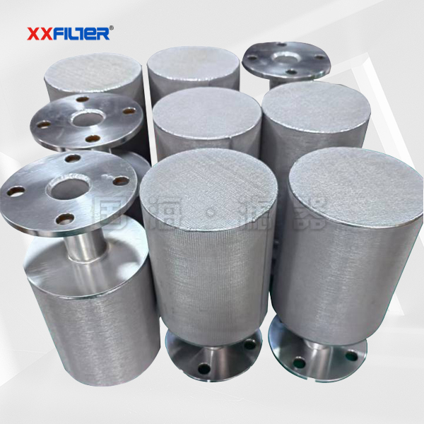 燒結(jié)網(wǎng)濾芯 耐高溫耐腐蝕可反復(fù)清洗