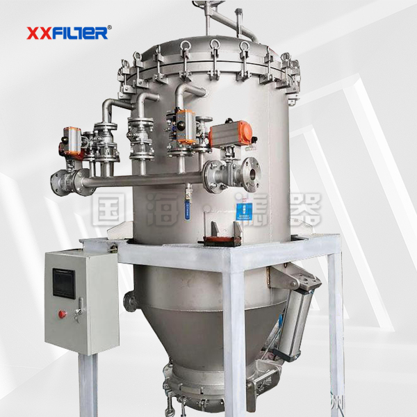 智能反吹排渣燭式過濾機