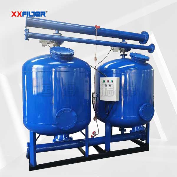 30t/h兩罐并聯(lián)淺層砂過(guò)濾器