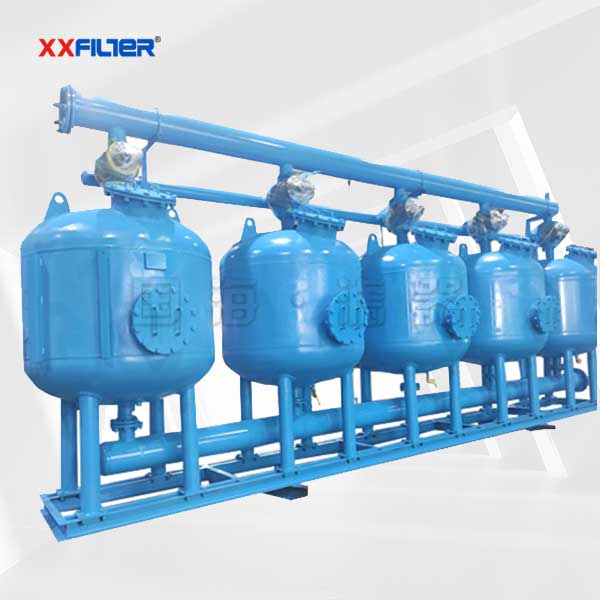 5罐并聯(lián)淺層砂過(guò)濾器