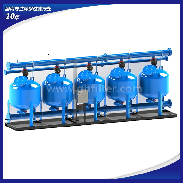 淺層砂過濾器常用于軟化水、反滲透的前級(jí)預(yù)處理